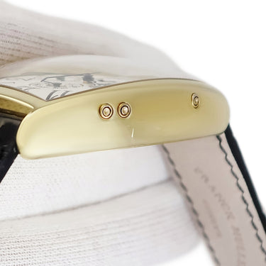 腕時計 フランクミュラー FRANCK MULLER トノウカーベックス パーペチュアルカレンダー 5850QP 自動巻き メンズ K18YG無垢 ムーンフェイズ
