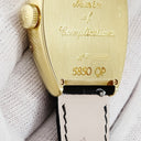 腕時計 フランクミュラー FRANCK MULLER トノウカーベックス パーペチュアルカレンダー 5850QP 自動巻き メンズ K18YG無垢 ムーンフェイズ