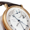 腕時計 ブレゲ BREGUET クラシック クロノメトリー 7727 7727BR/12/9WU 手巻き メンズ K18RG無垢 シルバー ギョウシェ 青針