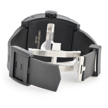 腕時計 コルム CORUM ティーブリッジ トゥールビヨン B022/00936 手巻き メンズ スケルトン ブラックPVD加工 トノウ 限定
