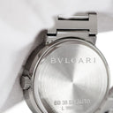 腕時計 ブルガリ BVLGARI ブルガリブルガリ BB38WSSDAUTO BB38SS 自動巻き メンズ デイト バー アラビア ギョウシェ