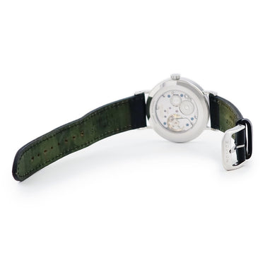 腕時計 ノモス NOMOS タンジェント 139 手巻き メンズ スモールセコンド 青針 アラビア バー シースルーバック
