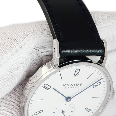腕時計 ノモス NOMOS タンジェント 139 手巻き メンズ スモールセコンド 青針 アラビア バー シースルーバック