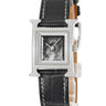 腕時計 エルメス HERMES Hウォッチ PM HH4.230 クオーツ レディース 純正ダイヤ オブシディアン 黒曜石