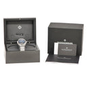 腕時計 ボーム&メルシエ BAUME&MERCIER クリフトン ボーマティック M0A10725 自動巻き メンズ 新品同様 デイデイト ムーンフェイズ