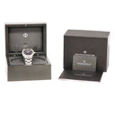 腕時計 ボーム&メルシエ BAUME&MERCIER リビエラ オートマティック M0A10621 自動巻き メンズ 新品同様 ブラック デイト バー ローマン