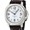 腕時計 パネライ PANERAI ルミノール ベース ロゴ アッチャイオ PAM00630 R番 手巻き メンズ R番 ホワイト 白 アラビア