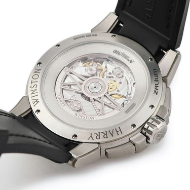 腕時計 ハリーウィンストン Harry Winston オーシャン プロジェクト Z14 OCEARS42ZZ001 自動巻き メンズ 合金 レトログラードセコンド 限定