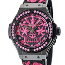 腕時計 ウブロ HUBLOT ビッグバン ブロイダリー シュガースカル フロー ホットピンク 343.CP.6590.NR.1233 自動巻き レディース 限定