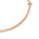 ティファニー Tiffany & Co T スマイル ペンダント スモール ダイヤモンド 63058815 ローズゴールド K18RG ダイヤモンド ネックレス T&Co. T smile Au750 18K 18金