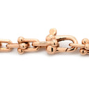 ティファニー Tiffany & Co ハードウェア マイクロリンク 73584477 ピンクゴールド K18PG ネックレス Tiffany&Co.