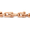 ティファニー Tiffany & Co ハードウェア マイクロリンク 73584477 ピンクゴールド K18PG ネックレス Tiffany&Co.