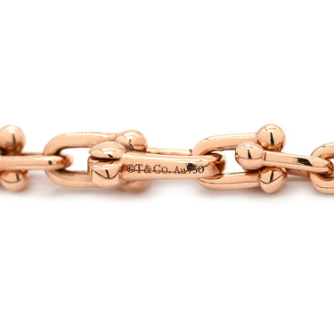 ティファニー Tiffany & Co ハードウェア マイクロリンク 73584477 ピンクゴールド K18PG ネックレス Tiffany&Co.