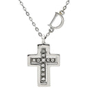 ダミアーニ DAMIANI ベルエポック ダイヤモンド ペンダント ホワイトゴールド K18WG ダイヤモンド ネックレス 18K 750 WG 十字架 クロス