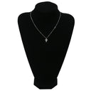 ダミアーニ DAMIANI ベルエポック ダイヤモンド ペンダント ホワイトゴールド K18WG ダイヤモンド ネックレス 18K 750 WG 十字架 クロス