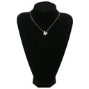 ヴァンクリーフアーペル Van Cleef & Arpels ドゥ パピヨン ペンダント VCARO8FO00 パールホワイト×ローズゴールド K18PG ダイヤモンド マザーオブパール K18WG ネックレス ピンクゴールド 18K パール ダイヤ