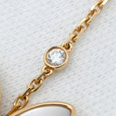 ヴァンクリーフアーペル Van Cleef & Arpels ドゥ パピヨン ペンダント VCARO8FO00 パールホワイト×ローズゴールド K18PG ダイヤモンド マザーオブパール K18WG ネックレス ピンクゴールド 18K パール ダイヤ