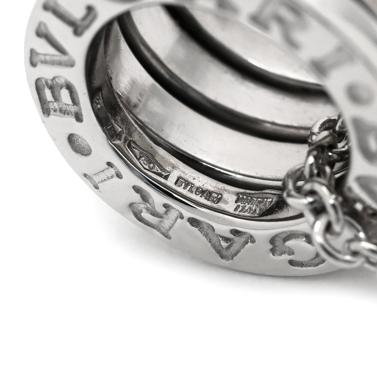 ブルガリ BVLGARI ビーゼロワン ネックレス ホワイトゴールド