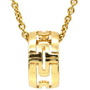 ブルガリ BVLGARI オープン パレンテシ イエローゴールド K18YG ネックレス ペンダント 18K 750YG 18金