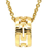ブルガリ BVLGARI オープン パレンテシ イエローゴールド K18YG ネックレス ペンダント 18K 750YG 18金