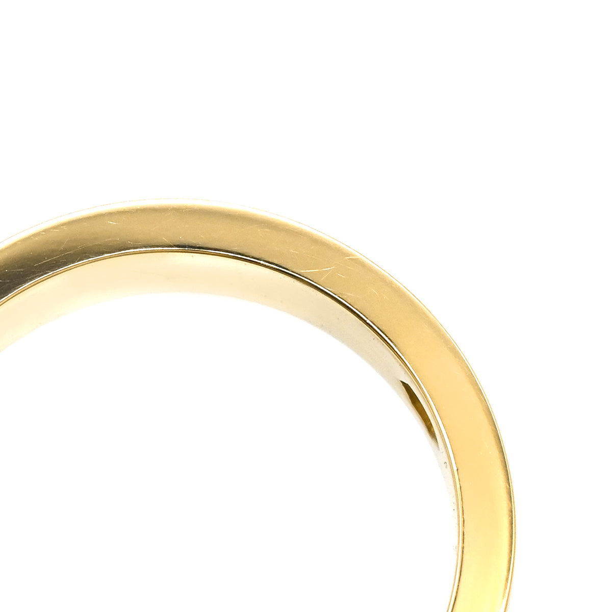 カルティエ Cartier ラブリング ハーフダイヤ イエローゴールド #58