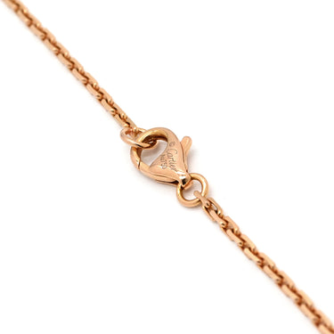 カルティエ Cartier Love ネックレス セミパヴェ ピンクゴールド K18PG ダイヤモンド ネックレス Cartier 18金 750PG PG ベビーラブ ダイヤ 18K
