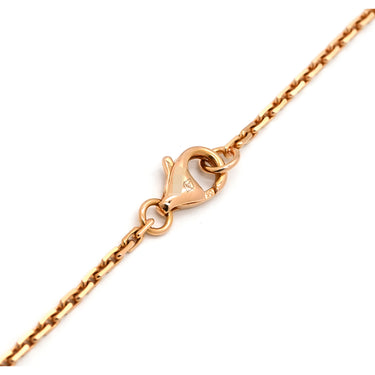 カルティエ Cartier Love ネックレス セミパヴェ ピンクゴールド K18PG ダイヤモンド ネックレス Cartier 18金 750PG PG ベビーラブ ダイヤ 18K