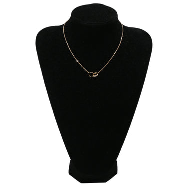 カルティエ Cartier Love ネックレス セミパヴェ ピンクゴールド K18PG ダイヤモンド ネックレス Cartier 18金 750PG PG ベビーラブ ダイヤ 18K