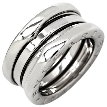 ブルガリ Bvlgari ビーゼロワン B-zero1 2バンドリング ホワイトゴールド K18WG #48(JP8) リング 指輪 750 18金 WG 7.5号