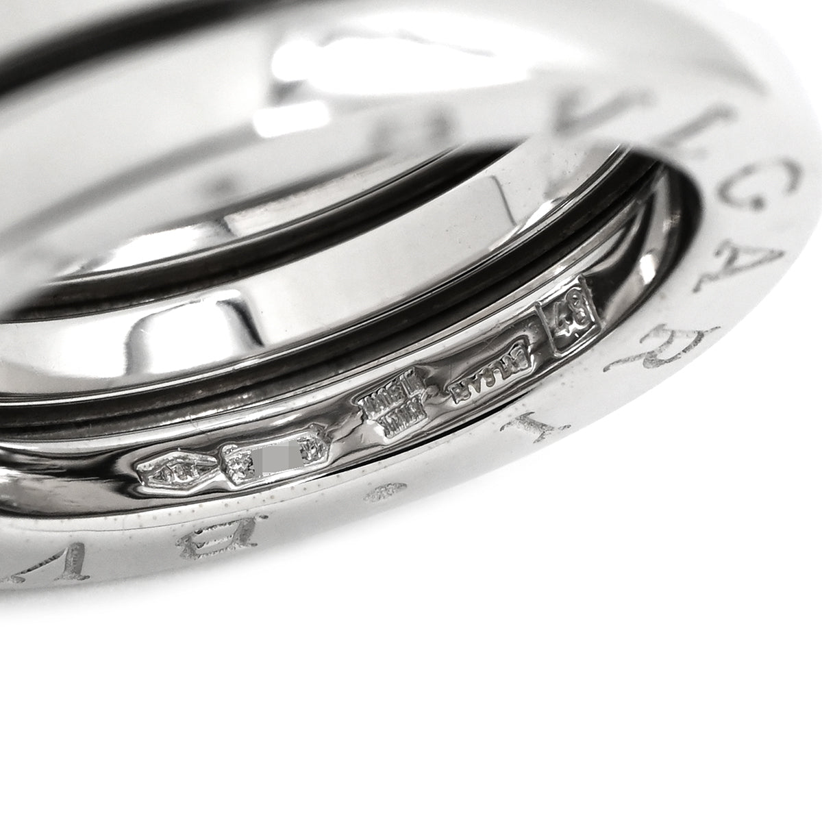 ブルガリ Bvlgari ビーゼロワン B-zero1 2バンドリング ホワイト