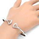 ブルガリ BVLGARI ディーヴァ ドリーム ホワイトゴールド K18WG ダイヤモンド 14039 ブレスレット Au750 18K パヴェダイヤ 扇型モチーフ