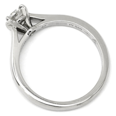 カルティエ Cartier ソリテール 1895 プラチナシルバー Pt950 ダイヤモンド #47(JP7) リング 指輪 ダイヤモンド ブリリアントカット 立爪 0.34ct 7号