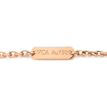 ヴァンクリーフアーペル Van Cleef & Arpels ドゥ パピヨン ペンダント VCARO8FO00 パールホワイト×ローズゴールド K18PG ダイヤモンド マザーオブパール K18WG ネックレス ピンクゴールド 18K パール ダイヤ
