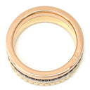 ブシュロン BOUCHERON キャトル クラシック スモール JRG00290 4カラー K18YG K18PG K18WG ブラウンPVD #50(JP10) リング 指輪 750 18K PVD 9.5号