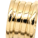 ブルガリ BVLGARI ビーゼロワン B-zero1 4バンドリング イエローゴールド K18YG #49(JP9) リング 指輪 750 18金 YG 8号