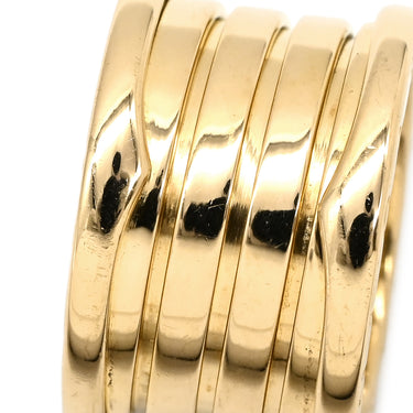 ブルガリ BVLGARI ビーゼロワン B-zero1 4バンドリング イエローゴールド K18YG #49(JP9) リング 指輪 750 18金 YG 8号
