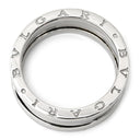 ブルガリ BVLGARI ビーゼロワン B-zero1 2バンドリング ホワイトゴールド K18WG #62(JP22) リング 指輪 750 18金 WG 20.5号