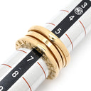 ブルガリ BVLGARI ビーゼロワン B-zero1 2バンドリング イエローゴールド K18YG #47(JP7) リング 指輪 750 18金 YG 6号