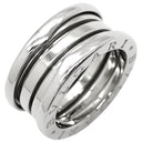 ブルガリ BVLGARI ビーゼロワン B-zero1 3バンド ホワイトゴールド K18WG #50(JP10) リング 指輪 Au750 18K 18金 WG 9号