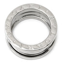 ブルガリ BVLGARI ビーゼロワン B-zero1 3バンド ホワイトゴールド K18WG #50(JP10) リング 指輪 Au750 18K 18金 WG 9号