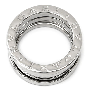 ブルガリ BVLGARI ビーゼロワン B-zero1 3バンド ホワイトゴールド K18WG #50(JP10) リング 指輪 Au750 18K 18金 WG 9号