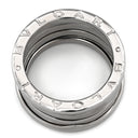 ブルガリ BVLGARI ビーゼロワン B-zero1 4バンドリング 346594 ホワイトゴールド K18WG #54 リング 指輪 Au750 18K 18金 13.5号