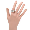 ブルガリ BVLGARI ビーゼロワン B-zero1 4バンドリング 346594 ホワイトゴールド K18WG #54 リング 指輪 Au750 18K 18金 13.5号