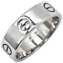 カルティエ Cartier ラブリング B4084700 ホワイトゴールド K18WG #57(JP17) リング 指輪 クラシックモデル LOVE Ring 750 18K WG 16号