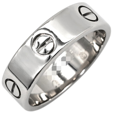 カルティエ Cartier ラブリング B4084700 ホワイトゴールド K18WG #57(JP17) リング 指輪 クラシックモデル LOVE Ring 750 18K WG 16号