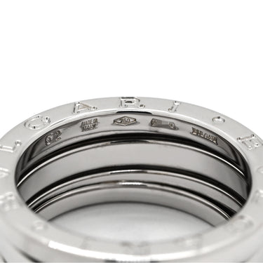 ブルガリ Bvlgari ビーゼロワン B-zero1 2バンドリング ホワイトゴールド K18WG #52(JP12) リング 指輪 750 18金 WG 11.5号