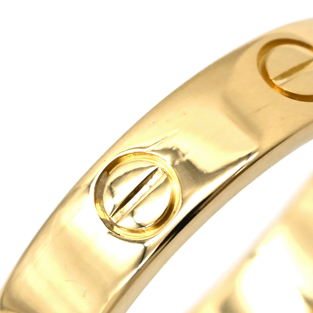 カルティエ Cartier LOVE ミニラブリング B4056100 イエローゴールド