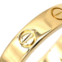 カルティエ Cartier LOVE ミニラブリング B4056100 イエローゴールド K18YG ダイヤモンド #50(JP10) リング 指輪 K18 18K ダイヤモンド ダイヤ ブリリアント 10号