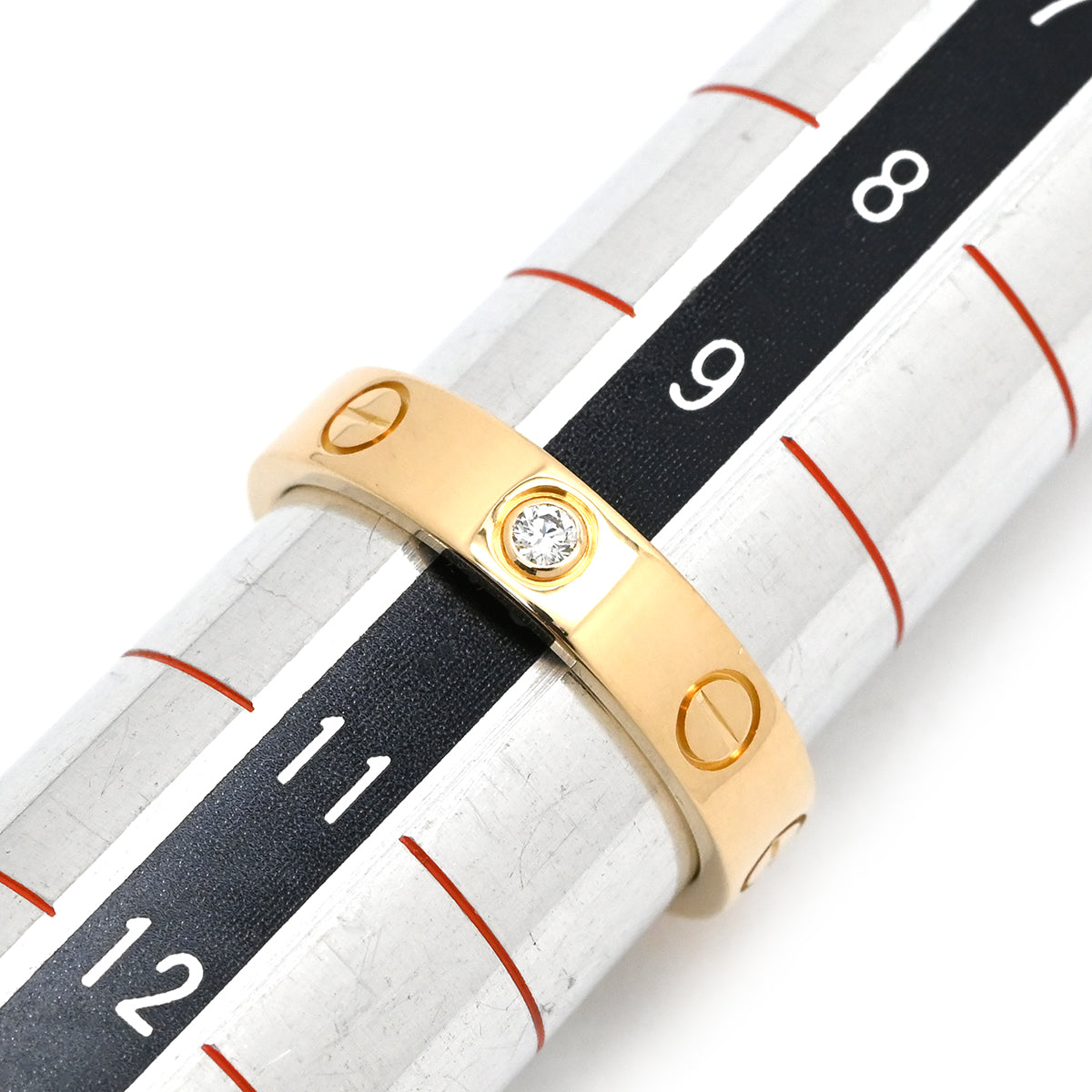 カルティエ Cartier LOVE ミニラブリング B4056100 イエローゴールド