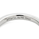 ティファニー Tiffany & Co T ワン ナロー ダイヤ ホワイトゴールド K18WG ダイヤモンド リング 指輪 T&Co. Au750 18K WG 8.5号